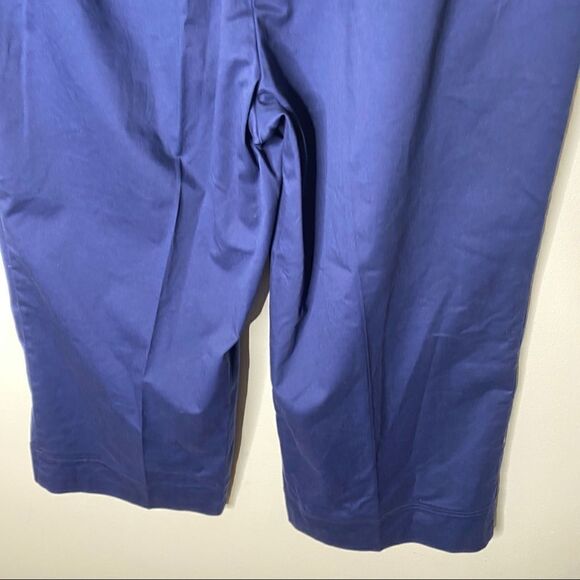 Laundry Shelli Segal Navy Cropped Tailor Pants 14 - Picture 8 of 8